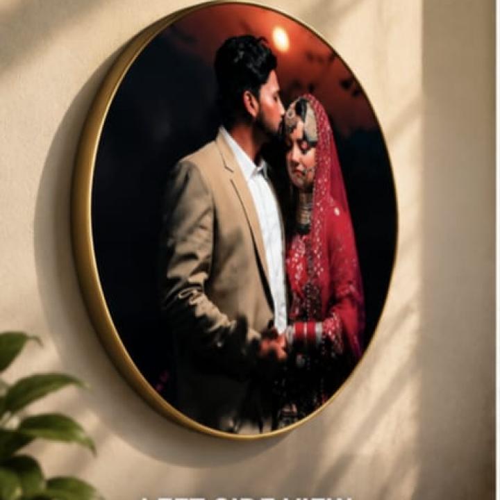 Round Customize Frame