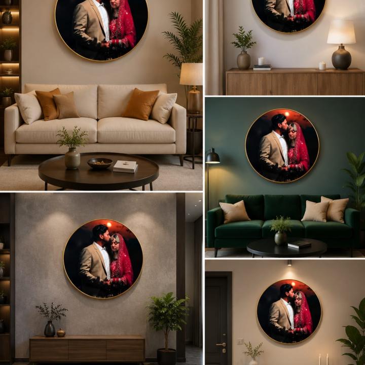 Round Customize Frame