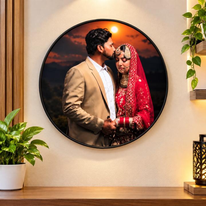 Round Customize Frame